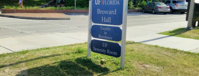 Broward Hall is one of Gainesville Homecoming Tour.