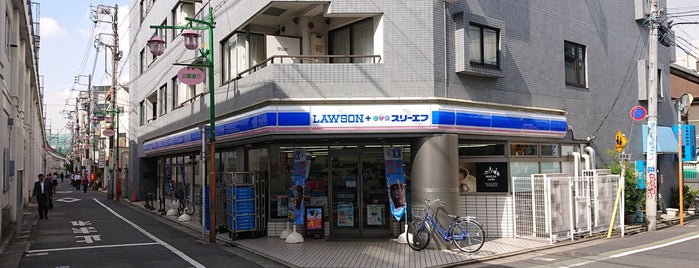 Lawson Three F is one of コンビニ目黒区.