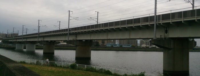 神崎川橋梁 is one of 東海道・山陽新幹線 橋梁.