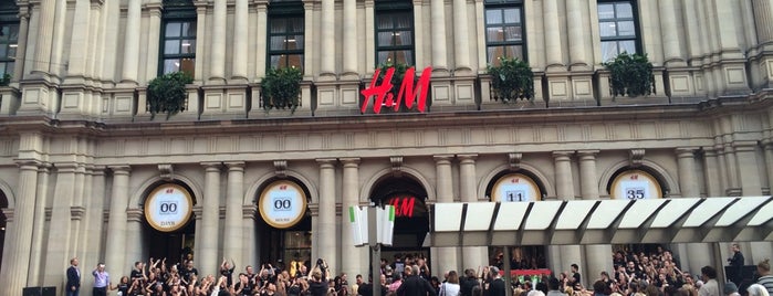 H&M is one of Melbourne.