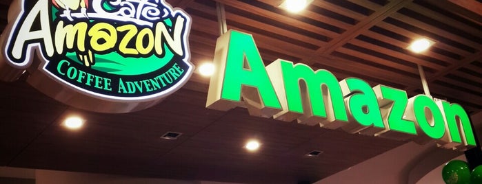 Café Amazon is one of Tempat yang Disukai Tugay.