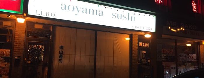 Aoyama & Sushi Restaurant is one of Posti che sono piaciuti a Luis Javier.