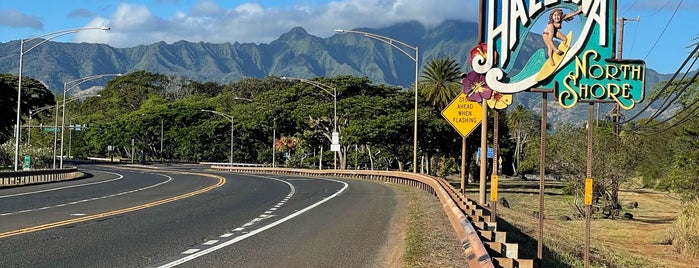 North Shore Sign is one of hawaii.