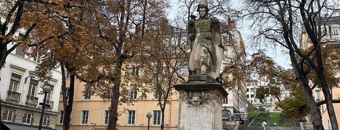 Place Sathonay is one of Lyon favs.