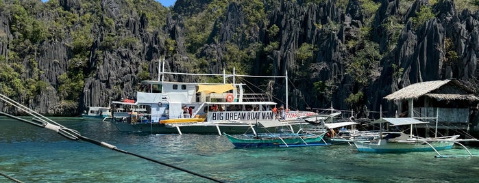 Twin Lagoon is one of Philippines:Palawan/Puerto/El Nido.