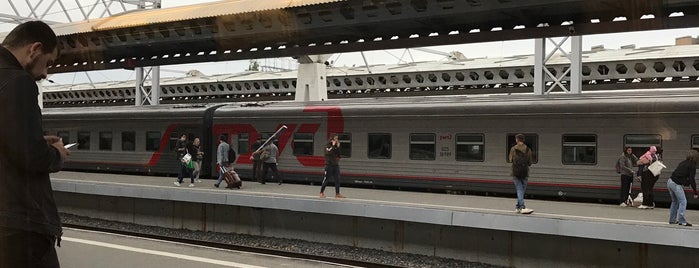 Поезд № 779/780 «Сапсан» Санкт-Петербург — Москва is one of Tema 님이 좋아한 장소.