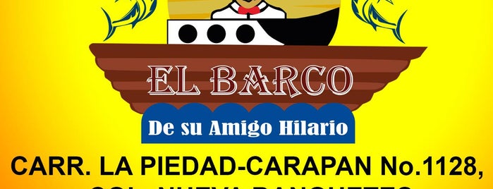 Mariscos "El Barco De Su Amigo Hilario" is one of Afiliados Soy Cliente Consentido 2014.