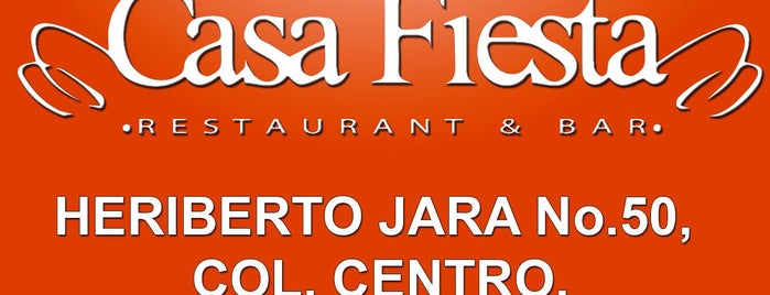 Casa Fiesta Restaurant & Bar is one of Afiliados Soy Cliente Consentido 2014.