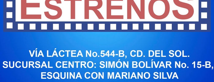 Video Estrenos is one of Afiliados Soy Cliente Consentido 2014.