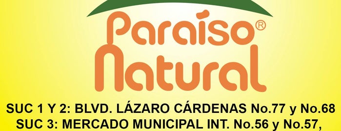 Paraíso Natural is one of Afiliados Soy Cliente Consentido 2014.