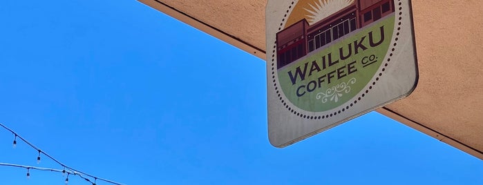 Wailuku Coffee Company is one of Hawai'i.