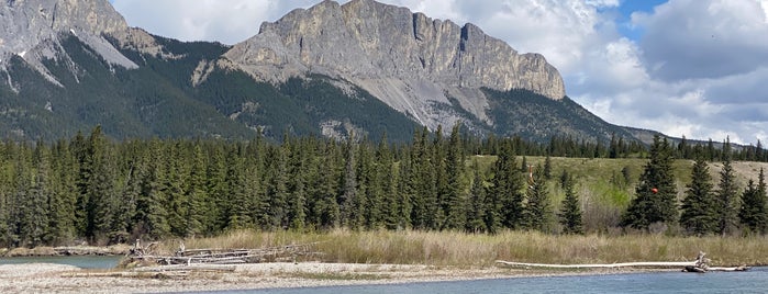 Mount Yamnuska is one of Riding the Cougar-Exshaw.