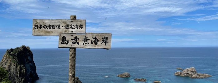 島武意海岸 is one of Tempat yang Disukai Sigeki.