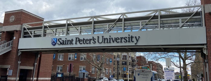 Saint Peter's University is one of favorite places.