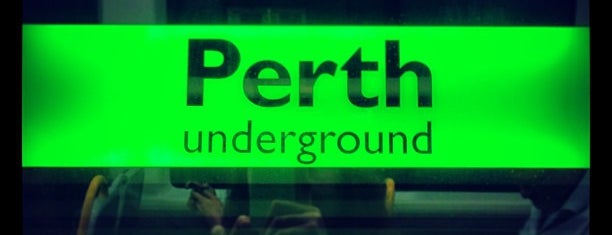 Perth Underground Station is one of Pe.