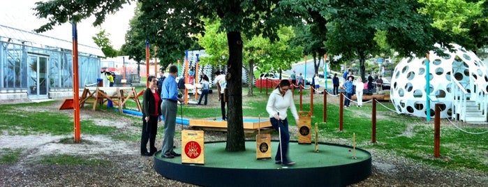 Walker on the Green: Artist-Designed Mini Golf is one of Life and Times in the Twin Cities.