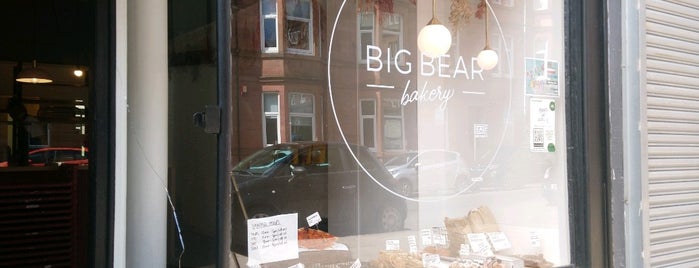 Big Bear Bakery is one of Glasgow.