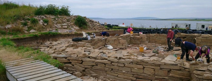 The Ness of Brodgar Excavation Site is one of Orkney.