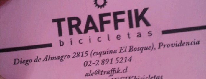 TRAFFIK Bicicletas is one of Cletas.