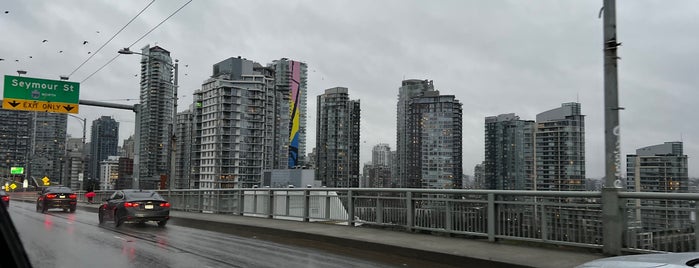 Granville Street Bridge is one of Vancouver, BC.
