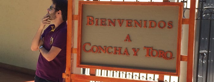Viñedo Concha y Toro is one of Tempat yang Disimpan Rosario.