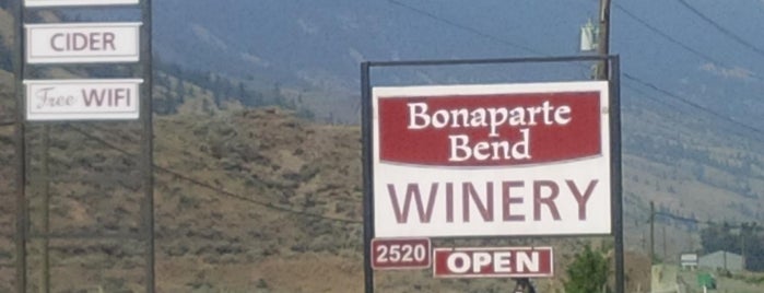 Bonaparte Bend Winery is one of Okanagan - Food and Drink.