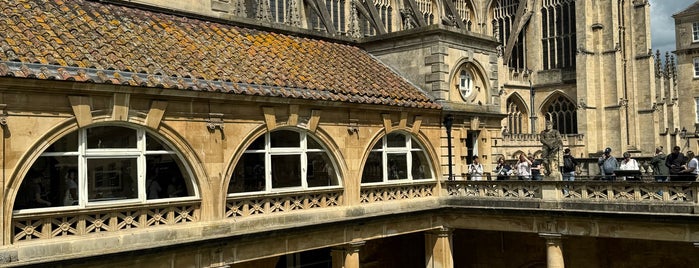 The Roman Baths is one of Bristol and Bath.