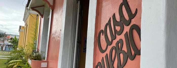 Casa Pueblo is one of Slow Food in Puerto Rico.