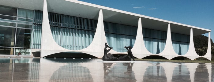 Palácio da Alvorada is one of Brasilia.