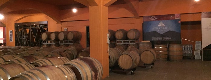 Lyrarakis Winery is one of Tempat yang Disimpan Spiridoula.
