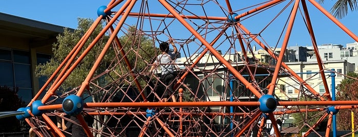 Joe DiMaggio Playground is one of Fisherman’s Wharf, Russian Hill, North Beach.