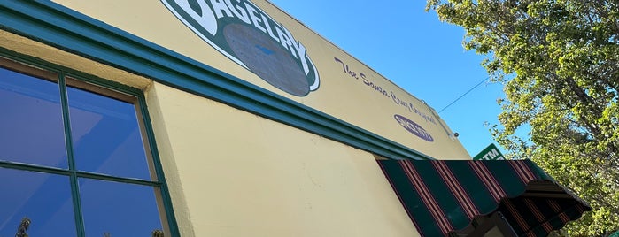 Bagelry is one of Monique's Essential Santa Cruz.