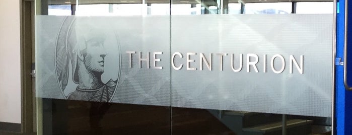 The Centurion Lounge is one of American Express Lounges.