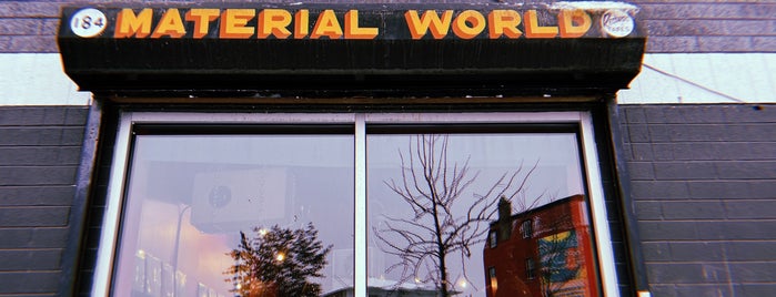 Material World is one of USA NYC Record Shops.