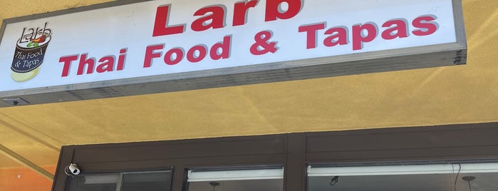 Larb Thai Food & Tapas is one of East Bay eat + play.