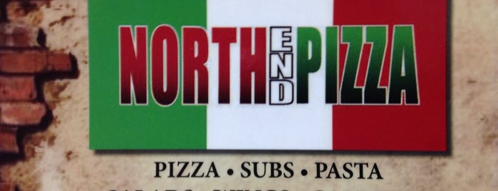 North End Pizza is one of Tempat yang Disukai Carlo.