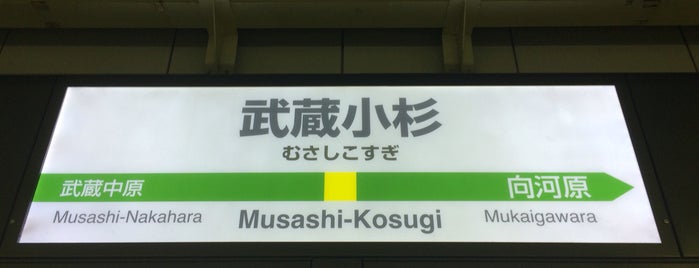 Nambu Line Musashi-Kosugi Station is one of 編集lockされたことあるところ.