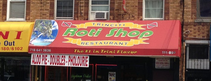 Trinciti Roti Shop is one of New New York! 🎉.
