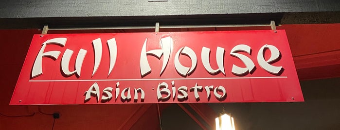 Full House Asian Bistro is one of 20 favorite restaurants.