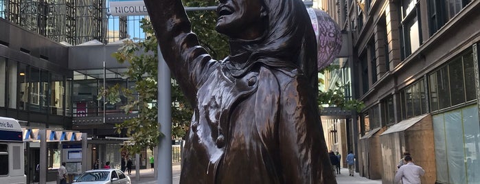 Mary Tyler Moore Statue is one of Life and Times in the Twin Cities.