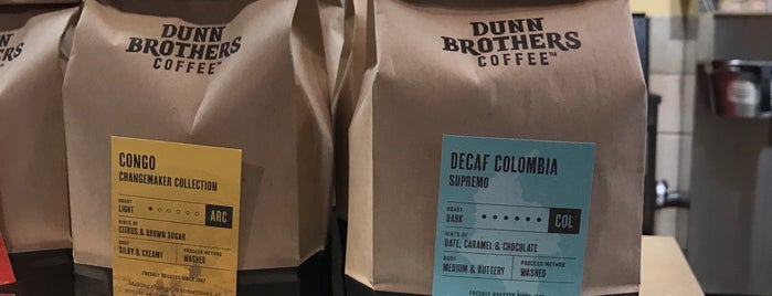 Dunn Bros Coffee is one of The 13 Best Places for Chocolate Mocha in Minneapolis.