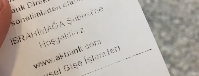 Akbank İbrahimağa Gebze Şubesi is one of Mete 님이 좋아한 장소.