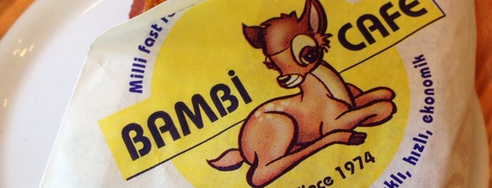 Bambi Cafe is one of สถานที่ที่ Başak ถูกใจ.