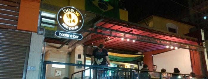 Bee.W Hostel Bar is one of São Paulo.