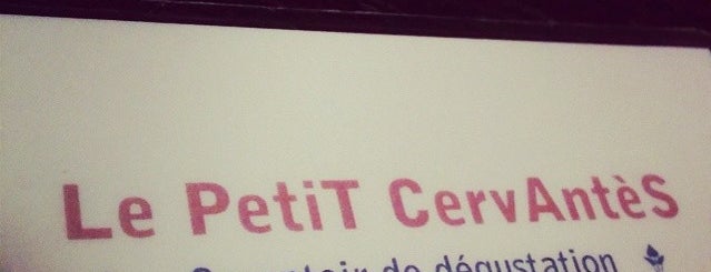 Le Petit Cervantès is one of Tapas & Latina Food in Paris.