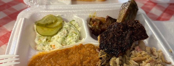 Sweatman's BBQ is one of South Carolina To Eat.