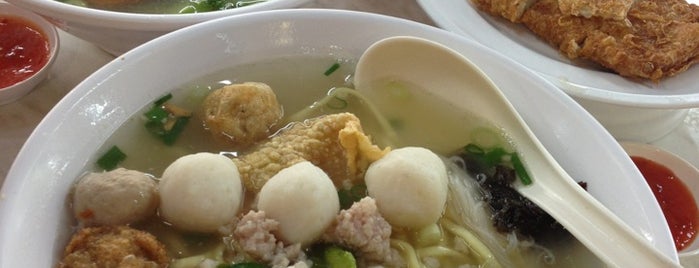 Restaurant Ah Koong 亚坤纯正西刀鱼丸 is one of KL Cheap Eats.