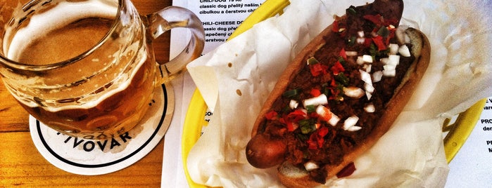 Mr.HotDoG is one of The 15 Best Places for Hot Dogs in Prague.