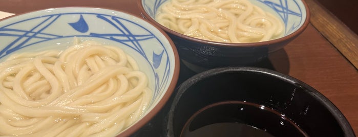 Marugame Seimen is one of 丸亀製麺 近畿版.