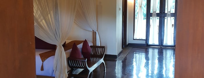 Junjungan Ubud Hotel and Spa is one of Tempat yang Disukai Irina.
